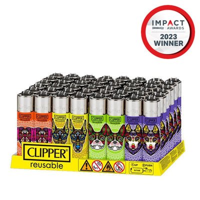 Classic Large (CP11) Printed Dogs (48 lighters)-Turning Point Brands Canada
