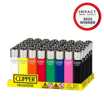 Classic Large (CP11) Solid Assorted colours (48 lighters)-Turning Point Brands Canada