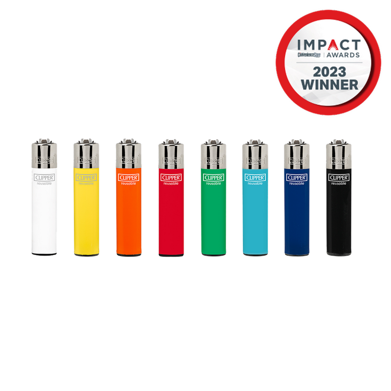 Classic Mini Lighters Solid Assorted Colours (48 lighters)
