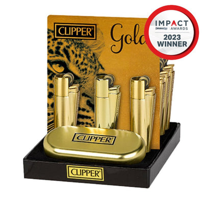 CMP11 METAL Gold (12 lighters)-Turning Point Brands Canada