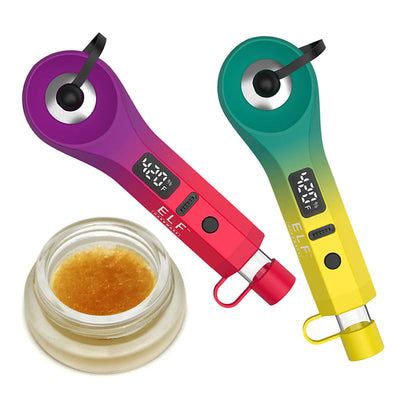 ELF CannDab Wax Vape Pen - Yellow & Green