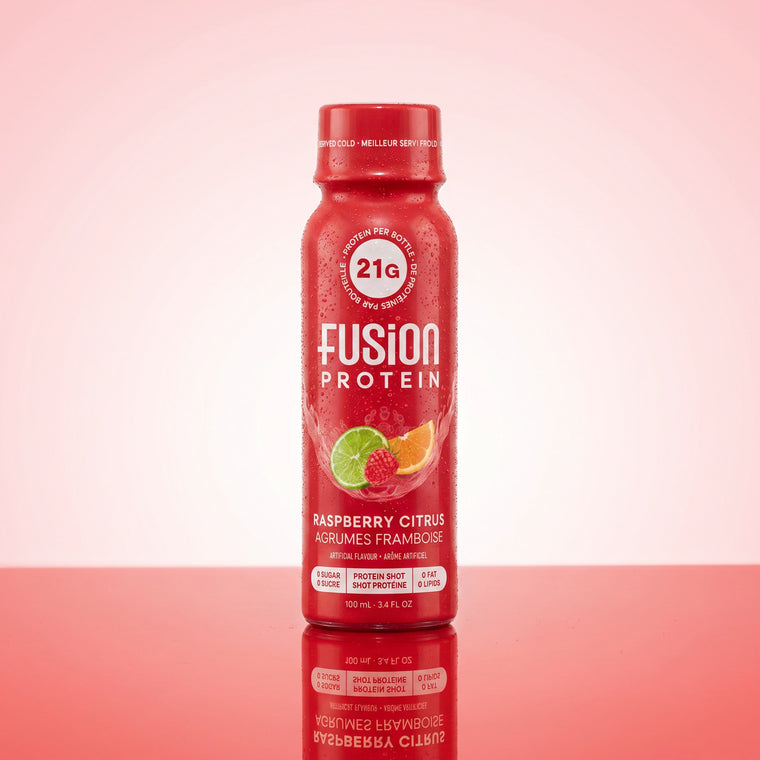 Fusion Raspberry Juice Fusion Protein Raspberry Citrus - Carton of 12