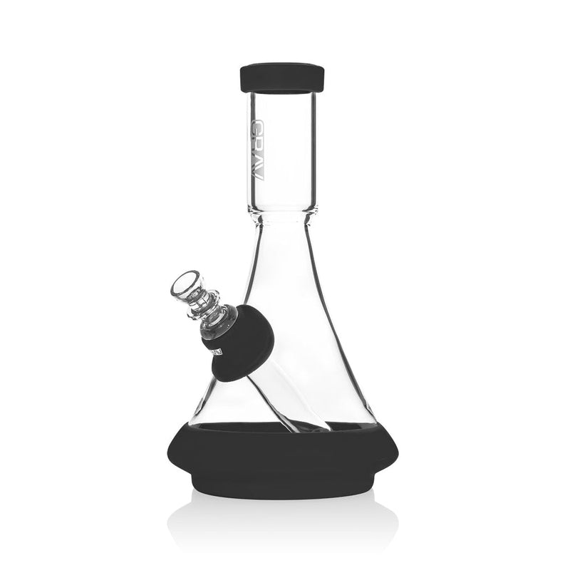 Deco Beaker Base Bong With Silicone Covers (Black)