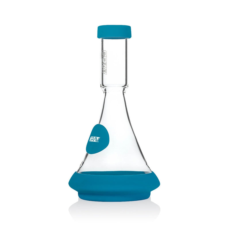 Deco Beaker Base Bong With Silicone Covers (Blue)