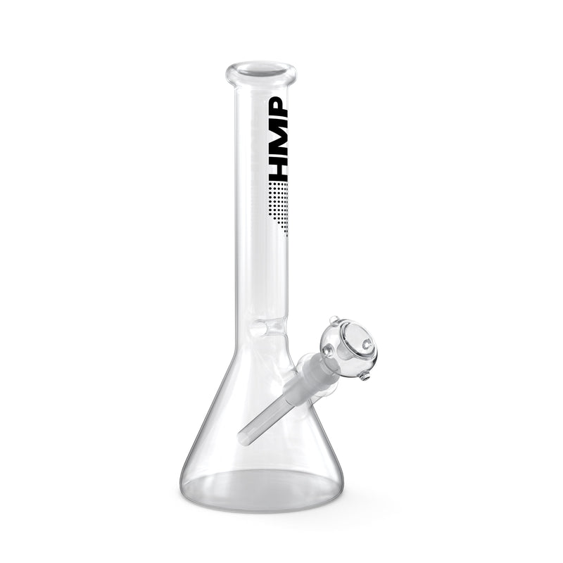 HMP 12in Clear Glass Beaker Waterpipe-Turning Point Brands Canada