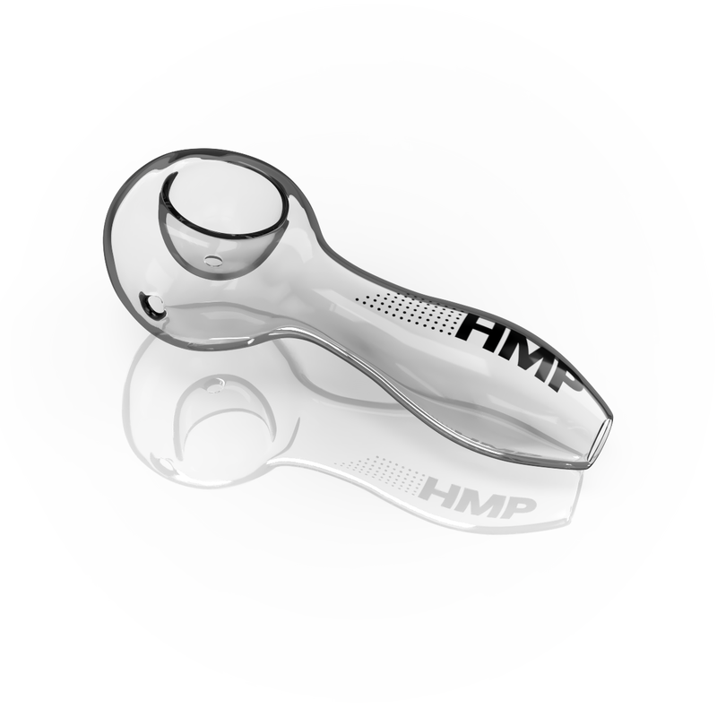 4" Glass Spoon - Clear