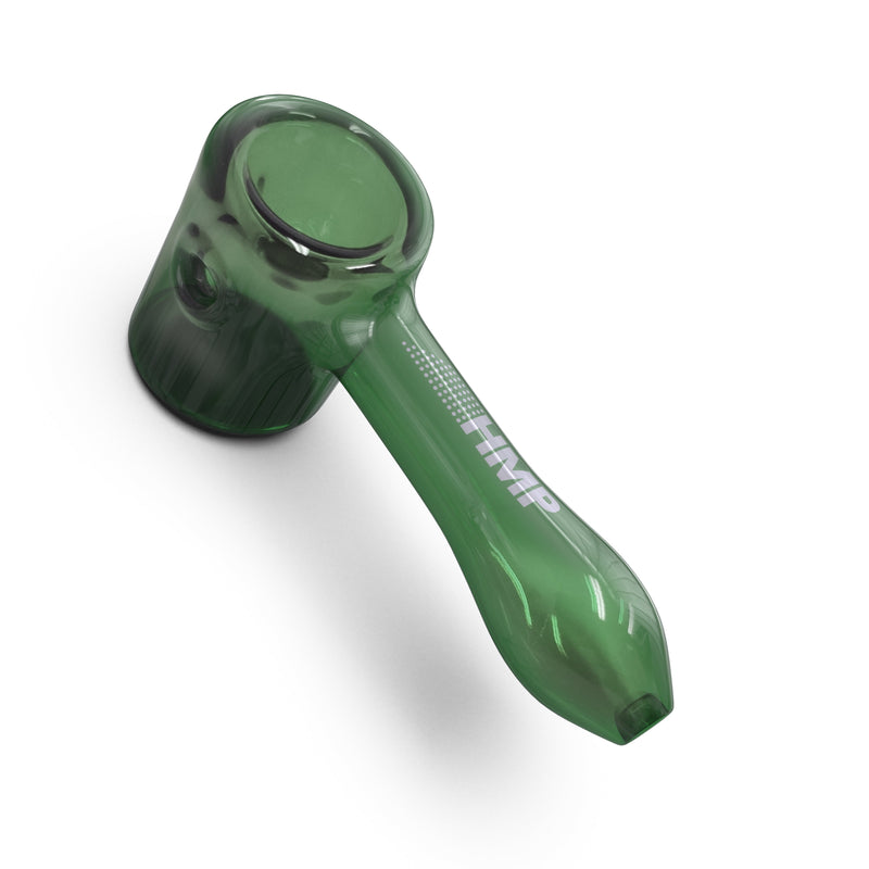 4.5" Glass Hammer Pipe (Green)