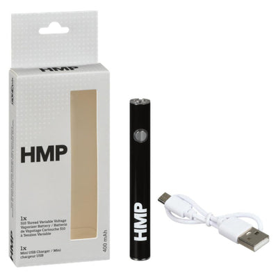 HMP Powered By HoneyStick - 510 Thread Variable Voltage (Black)-Turning Point Brands Canada