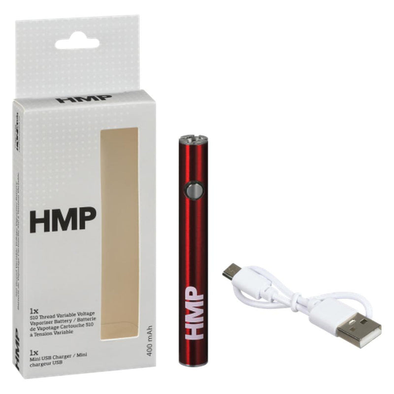 HMP Powered By HoneyStick - 510 Thread Variable Voltage (Red)-Turning Point Brands Canada