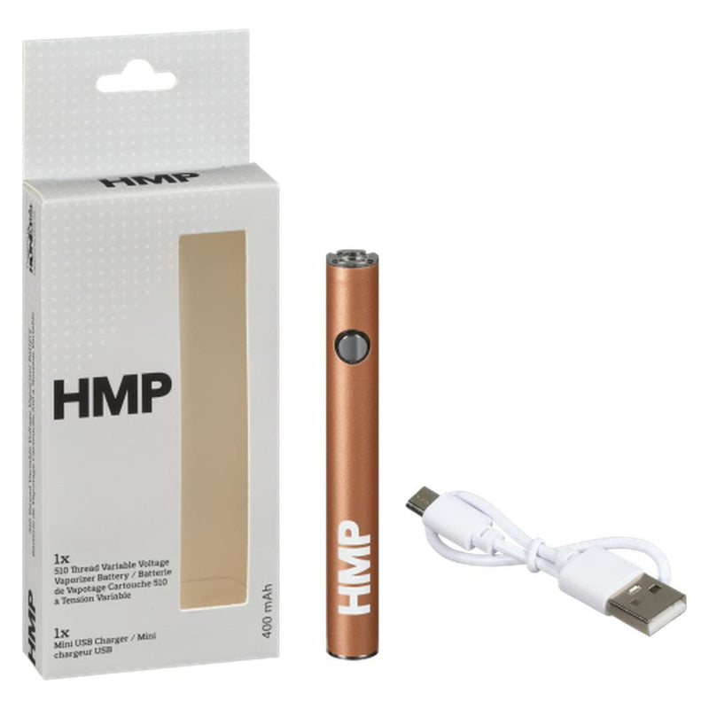 HMP Powered By HoneyStick - 510 Thread Variable Voltage (Rose Gold)-Turning Point Brands Canada