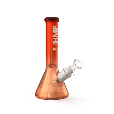 HMP Premier Color Collection - 8" Glass Waterpipe (Amber)-Turning Point Brands Canada