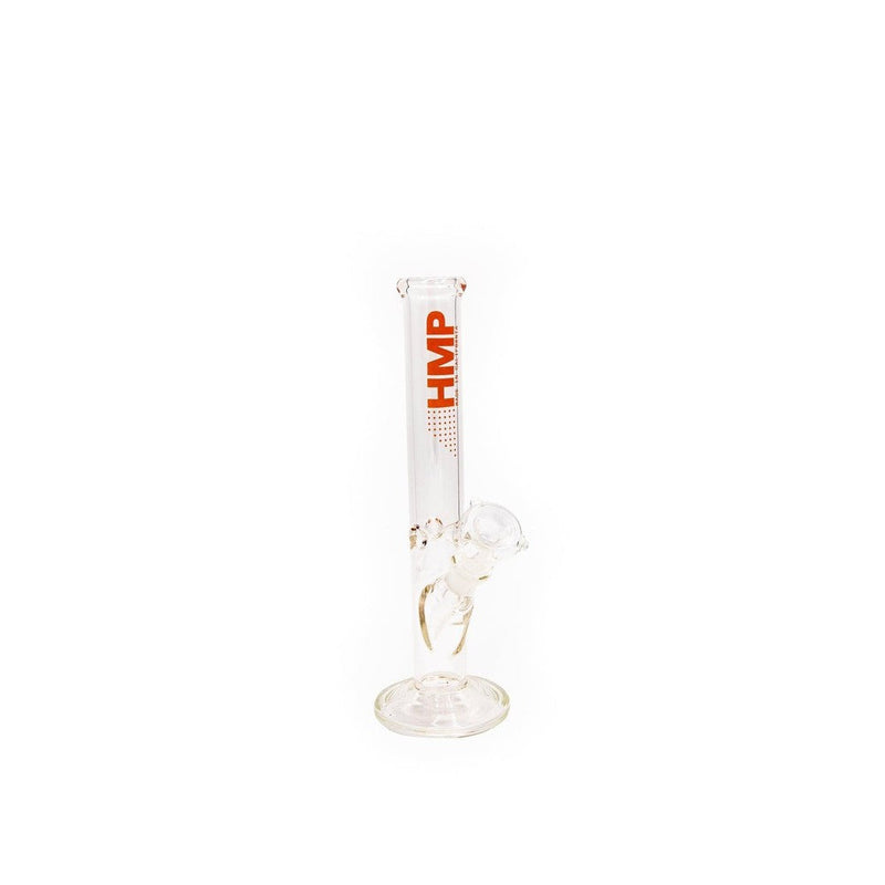 8" Glass Bong with Straight Base - Clear Collection