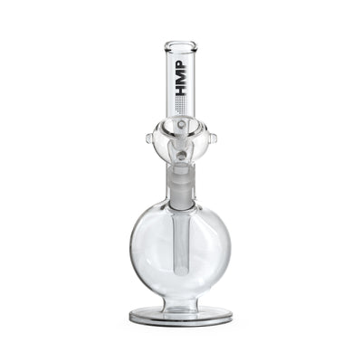 8" Pedestal Glass Bong Clear Collection