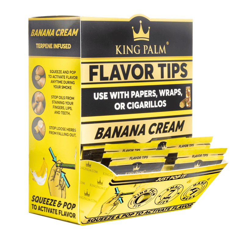 Flavoured Filters Display Box - Banana Cream - 2 pack (Carton of 50)