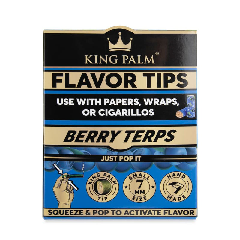 Flavoured Filters Display Box - Berry Terps - 2 pack (Carton of 50)