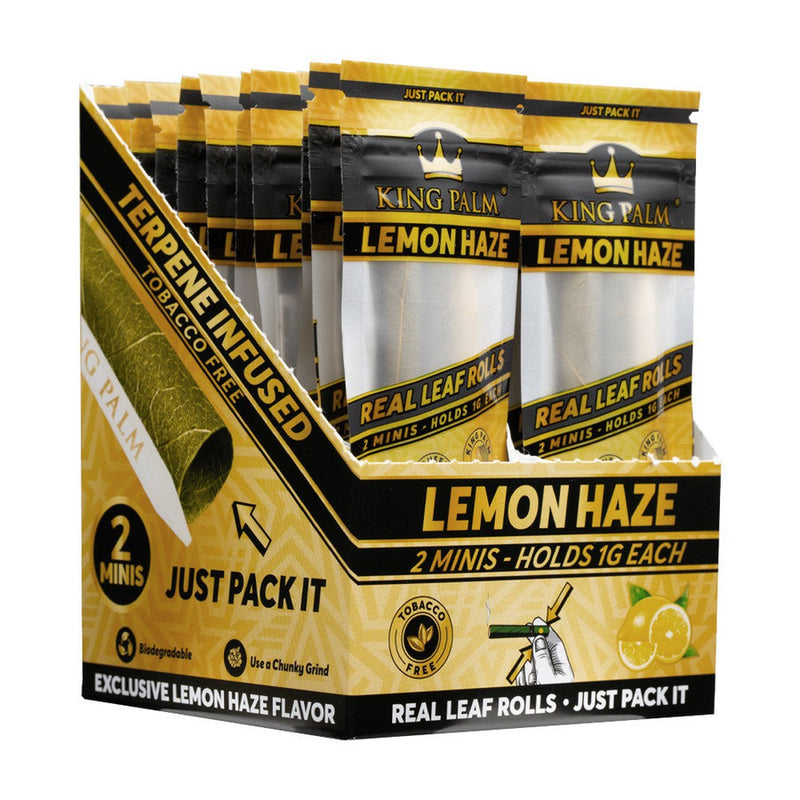 Lemon Haze Flavored Mini Pre-Rolled Cones (2 pack) - Carton of 20