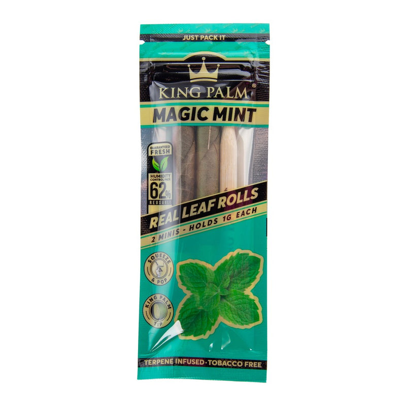 Magic Mint Flavoured Mini Pre-Rolled Cones (2 pack) - Carton of 20