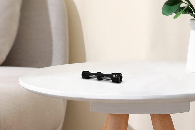 Aluminum & Glass Chillum (Black)