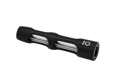 Aluminum & Glass Chillum (Black)