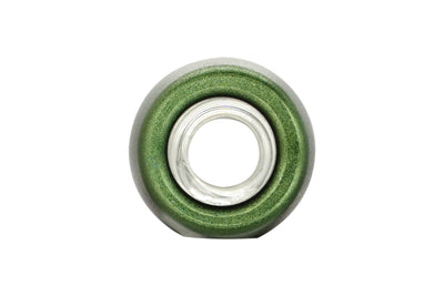 Aluminum & Glass Chillum (Green)