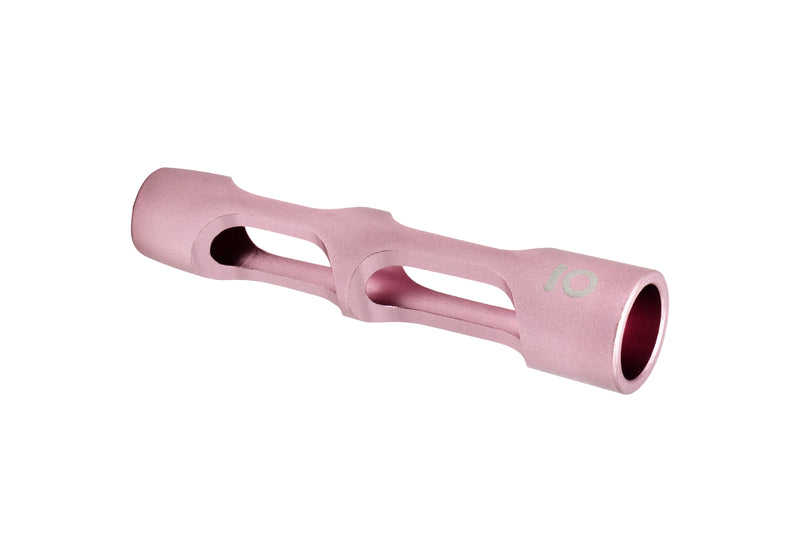 Aluminum & Glass Chillum (Rose Gold)