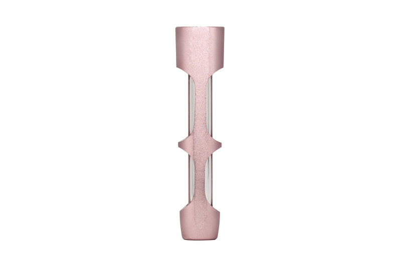Aluminum & Glass Chillum (Rose Gold)
