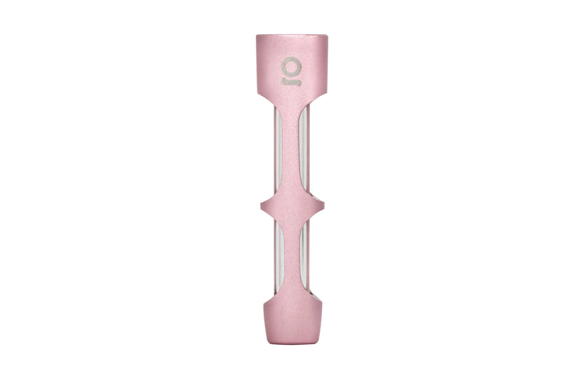 Aluminum & Glass Chillum (Rose Gold)