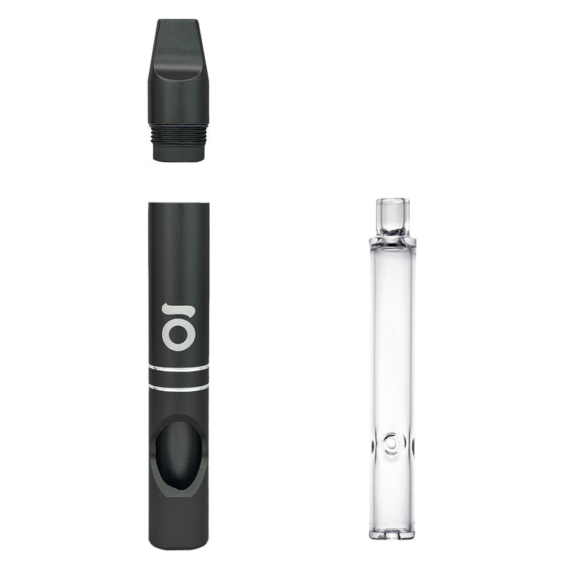 Aluminum Meditation Hash Pipe (Black)