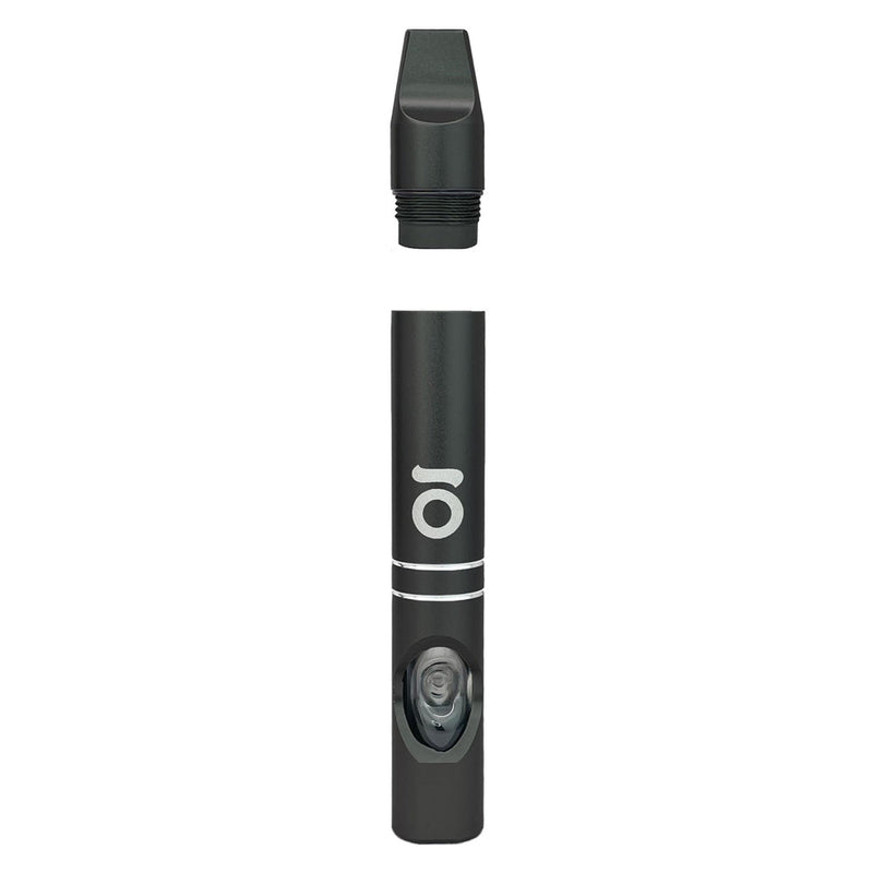 Aluminum Meditation Hash Pipe (Black)