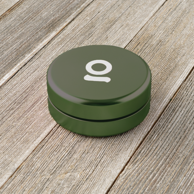 Aluminum Storage Puck (Green)