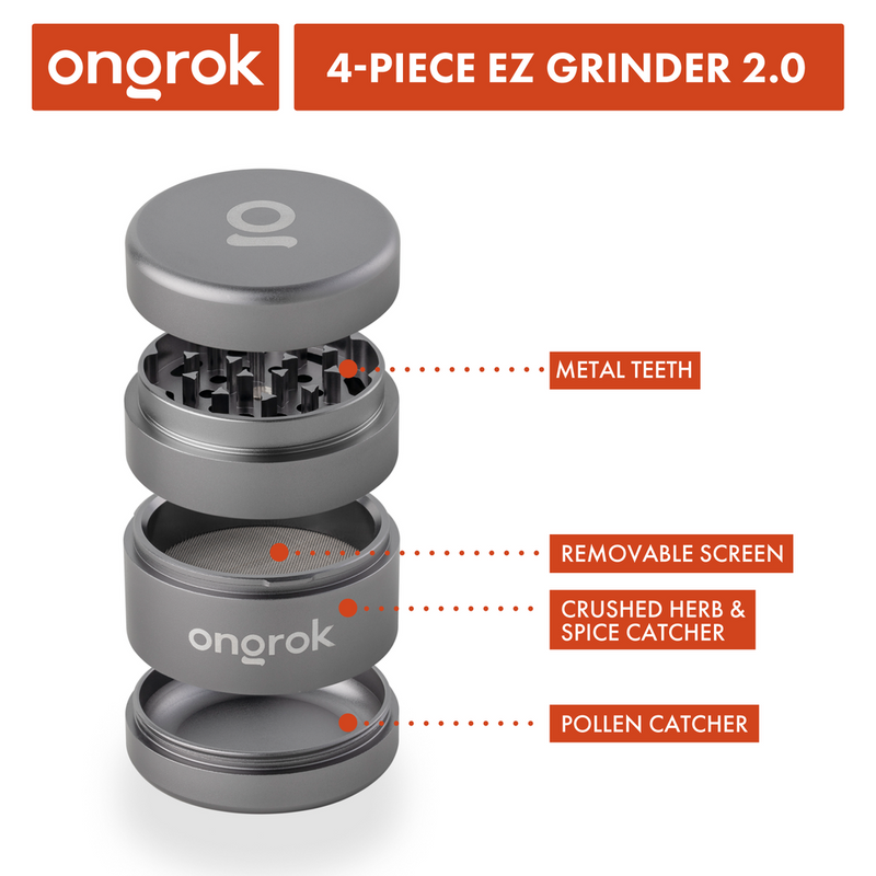 EZ Grinder - Gun Metal