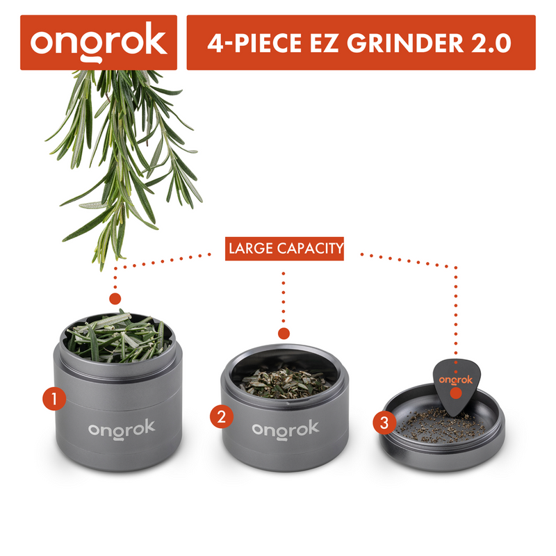 EZ Grinder - Gun Metal