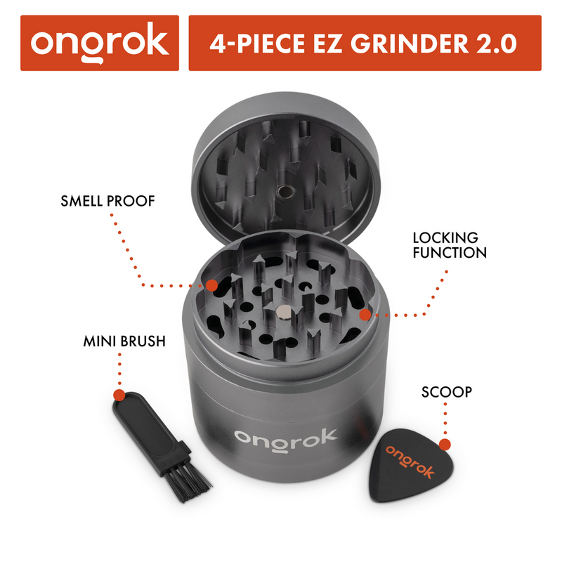 EZ Grinder - Gun Metal