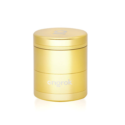 Flower Petal Toothless Grinder with Storage (Gold)