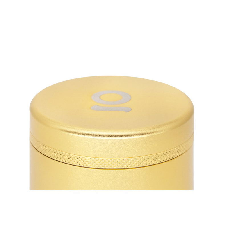 Flower Petal Toothless Grinder with Storage (Gold)