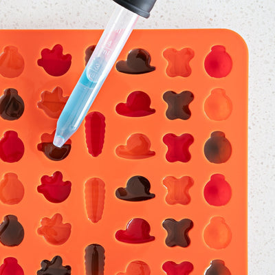 Silicone Gummy Molds & Dropper Kit (Set of 3)