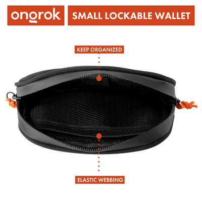 Smell Proof Wallet - 4 x 6" (Black)