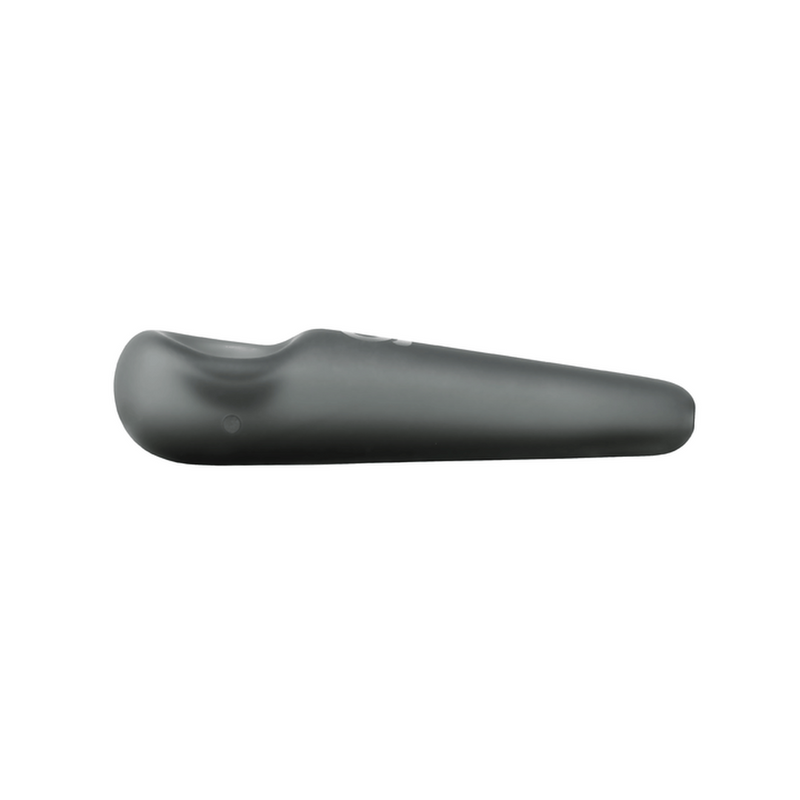 Teardrop Spoon Pipe - Frosted Grey