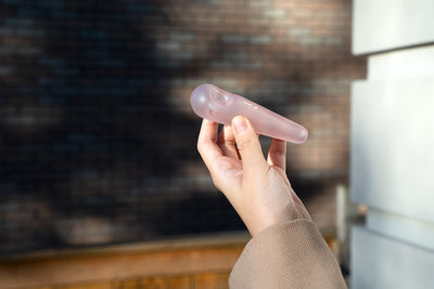 Teardrop Spoon Pipe (Frosted Pink)