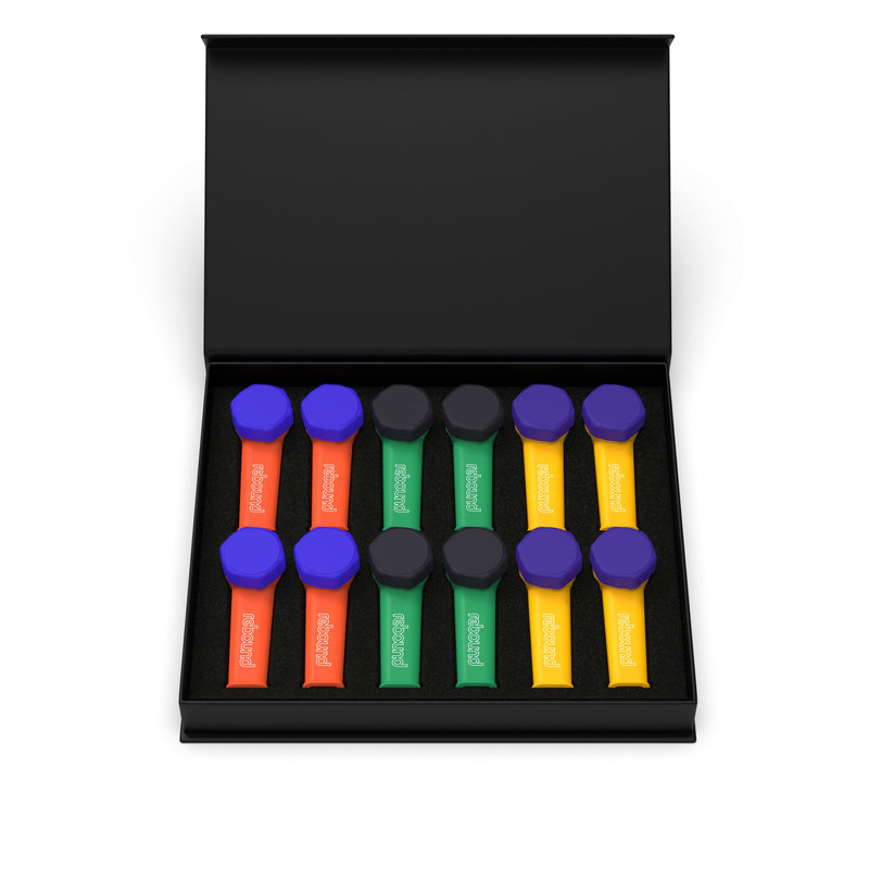 3" Silicone Hand Pipe (Mixed Carton of 12)