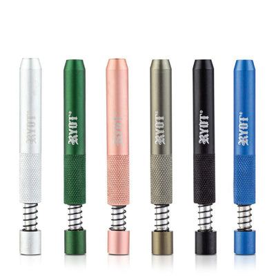 RYOT - Anodised 3" One Hitter with Spring (Assorted 6-Pack)-Turning Point Brands Canada