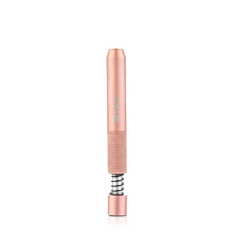 Large (3") Anodized One Hitter with Spring (Rose Gold) - Carton of 6