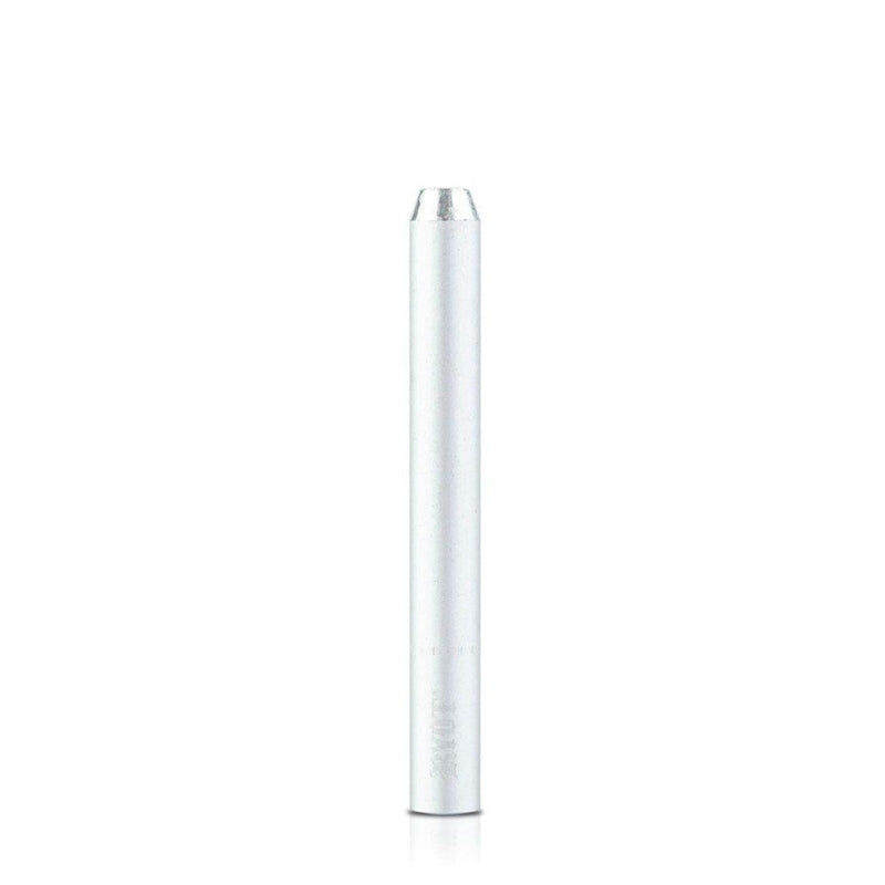 Long (9mm) Slim Anodized Aluminum One Hitter (Silver) - Carton of 6