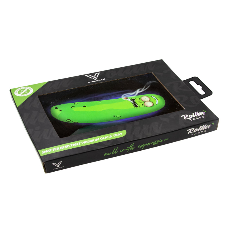 Glass Rolling Tray - Medium - Pickle
