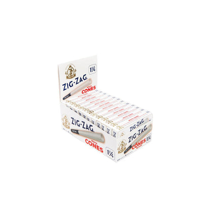 Pre-Rolled Cones - Zig-Zag White 1 1/4 Papers-Turning Point Brands Canada