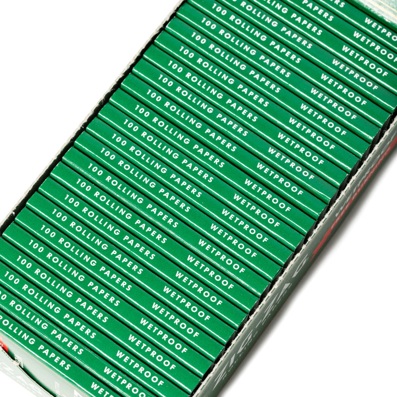 Single Wide Green Rolling Papers
