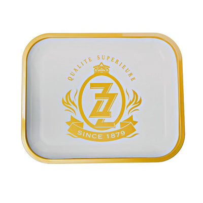 Zig-Zag Large Classic Medallion (Since 1879) Metal Rolling Tray-Turning Point Brands Canada