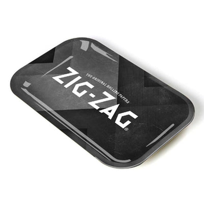 Zig-Zag Metal Rolling Tray - Small - Since 1879 (Black)-Turning Point Brands Canada