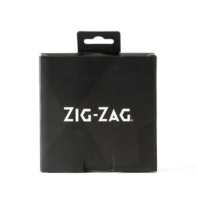 Zig-Zag Shatter Resistant Glass Ashtray (Black)