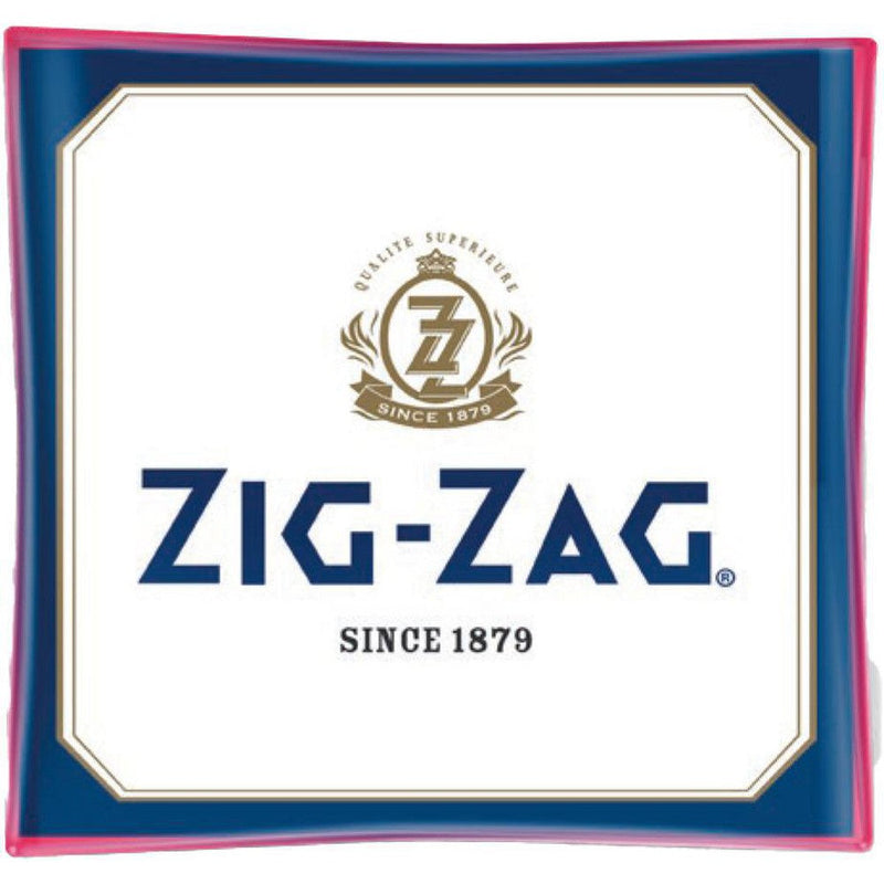 Zig-Zag Shatter Resistant Glass Ashtray
